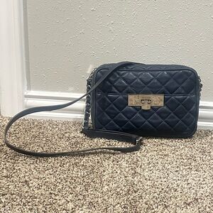 NWOT Michael Kors Navy Crossbody Purse